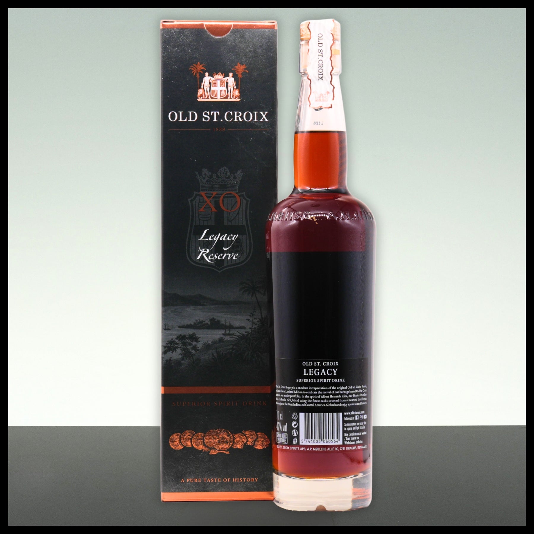 A.H. Riise Old St. Croix XO Legacy Reserve 0,7L - 42% Vol.