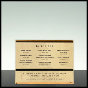 A.H. Riise & Santos Dumont Tasting Kit #2 - 9x 0,02L