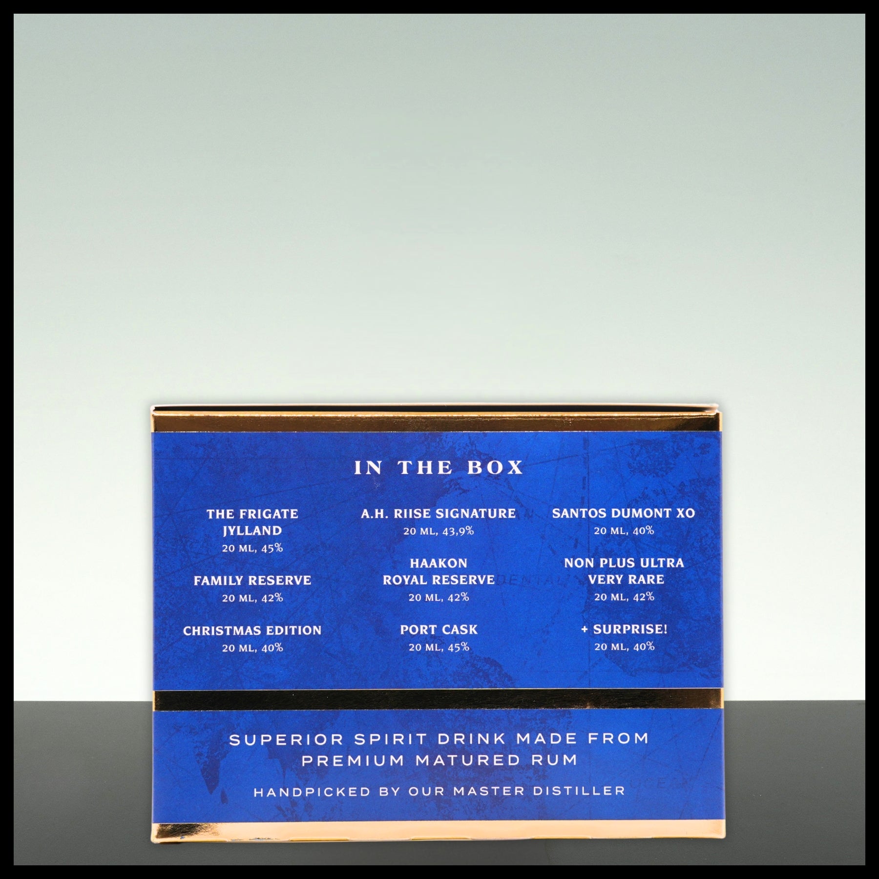 A.H. Riise & Santos Dumont Tasting Kit #3 - 9x 0,02L