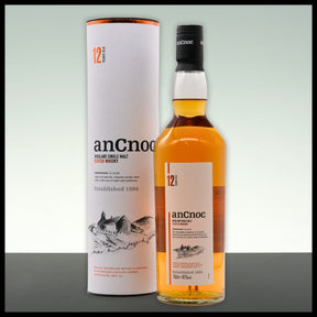 AnCnoc 12 YO Highland Single Malt Whisky 0,7L - 40% Vol. - Trinklusiv
