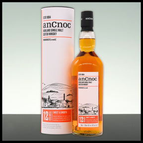 AnCnoc 12 YO Highland Single Malt Whisky 0,7L - 40% Vol.
