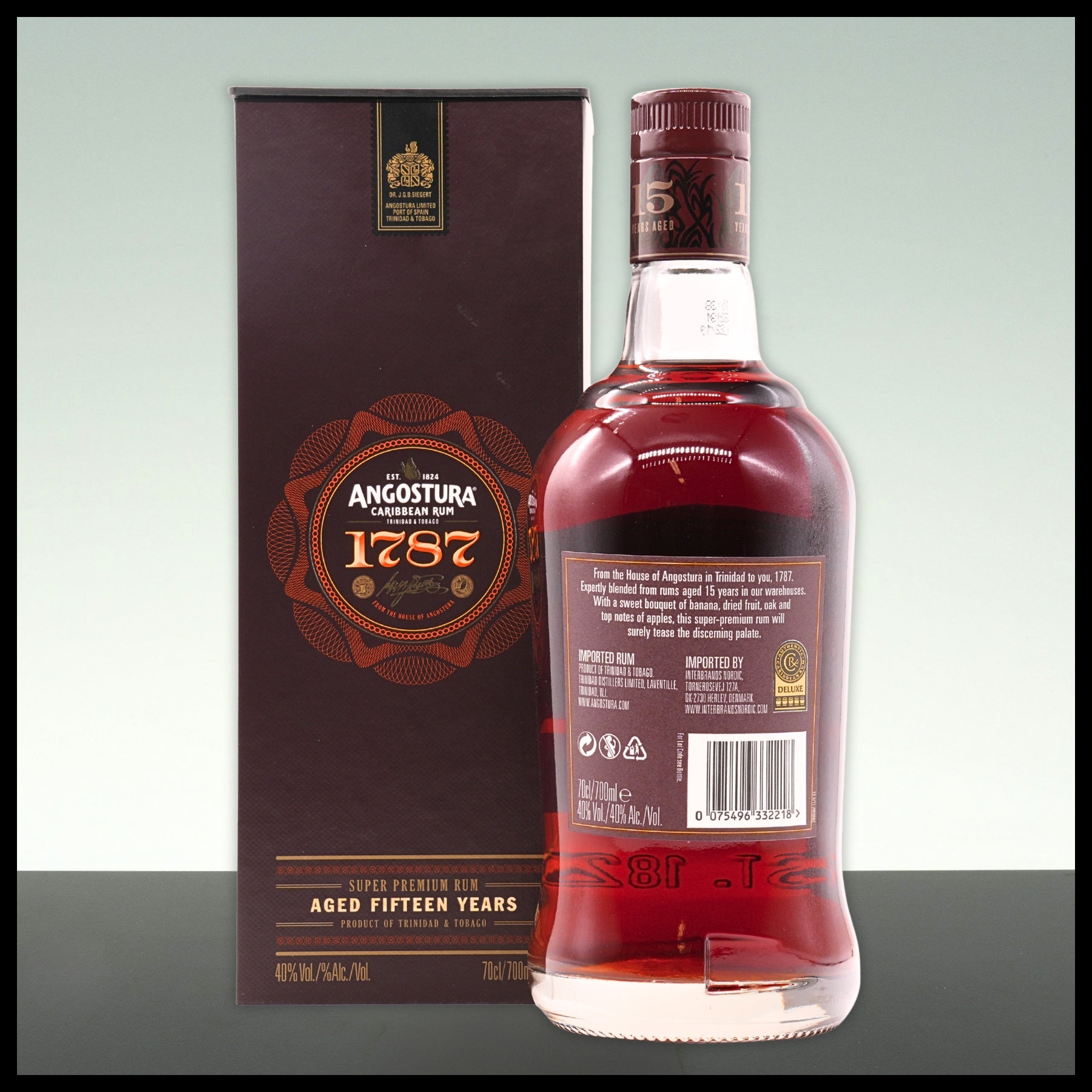 Angostura 1787 15 YO Caribbean Rum 0,7L - 40% Vol.