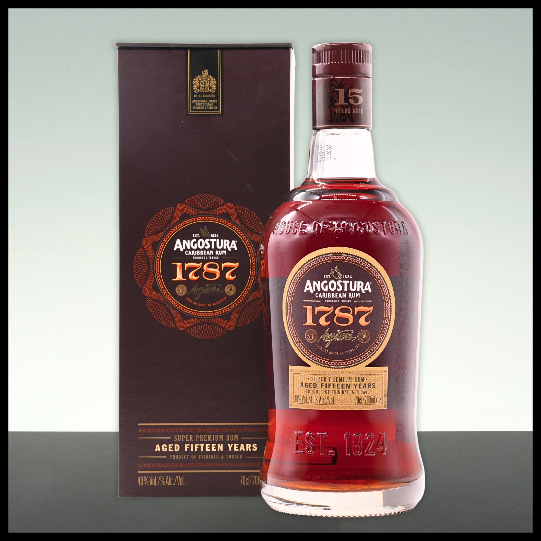 Angostura 1787 15 YO Caribbean Rum 0,7L - 40% Vol.