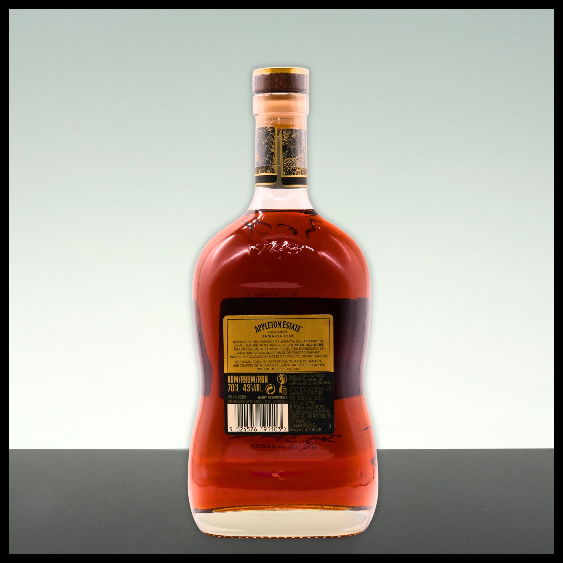 Appleton Estate 12 YO Rare Casks Rum 0,7L - 43% Vol. - Trinklusiv