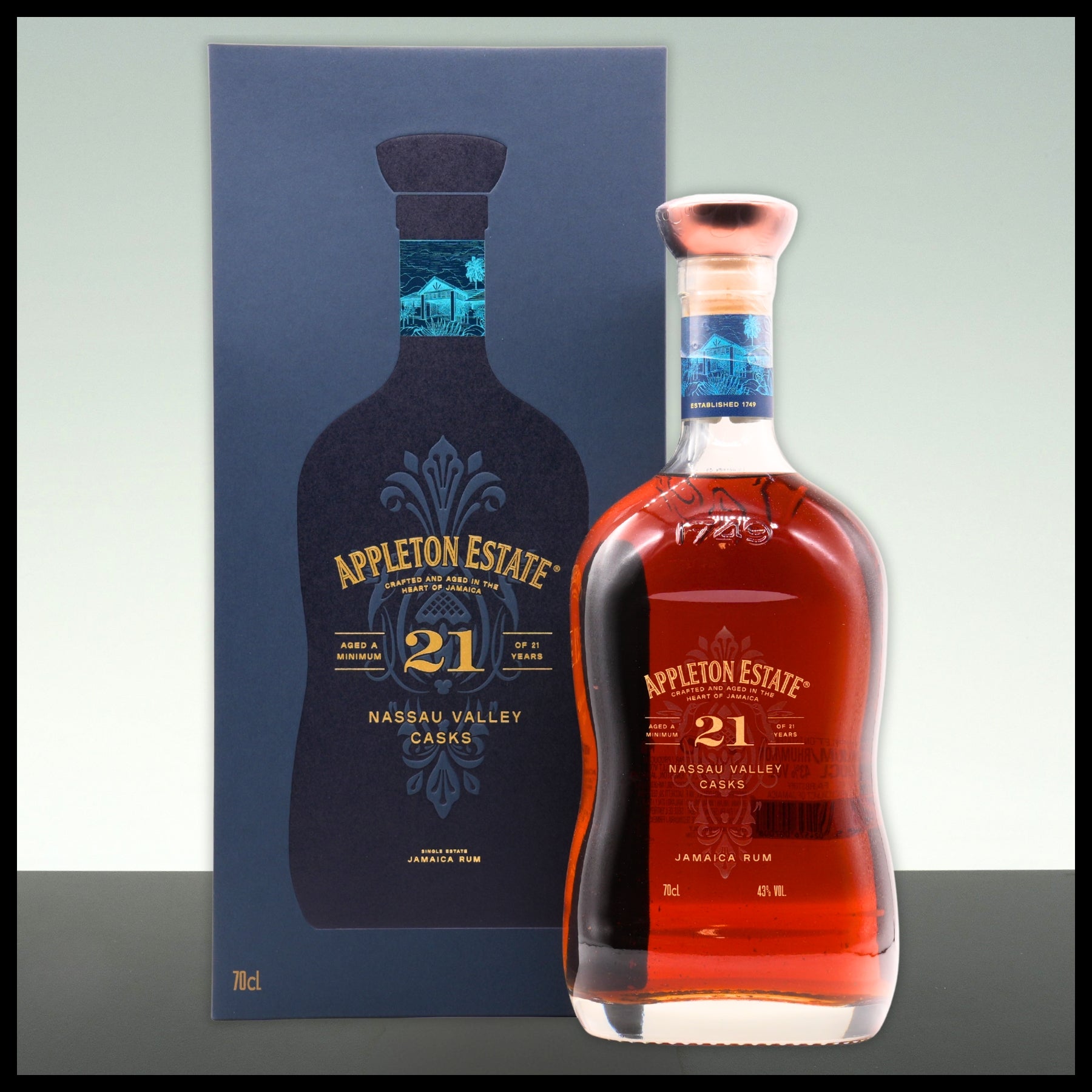 Appleton Estate 21 YO Jamaica Rum 0,7L - 43% Vol. - Trinklusiv
