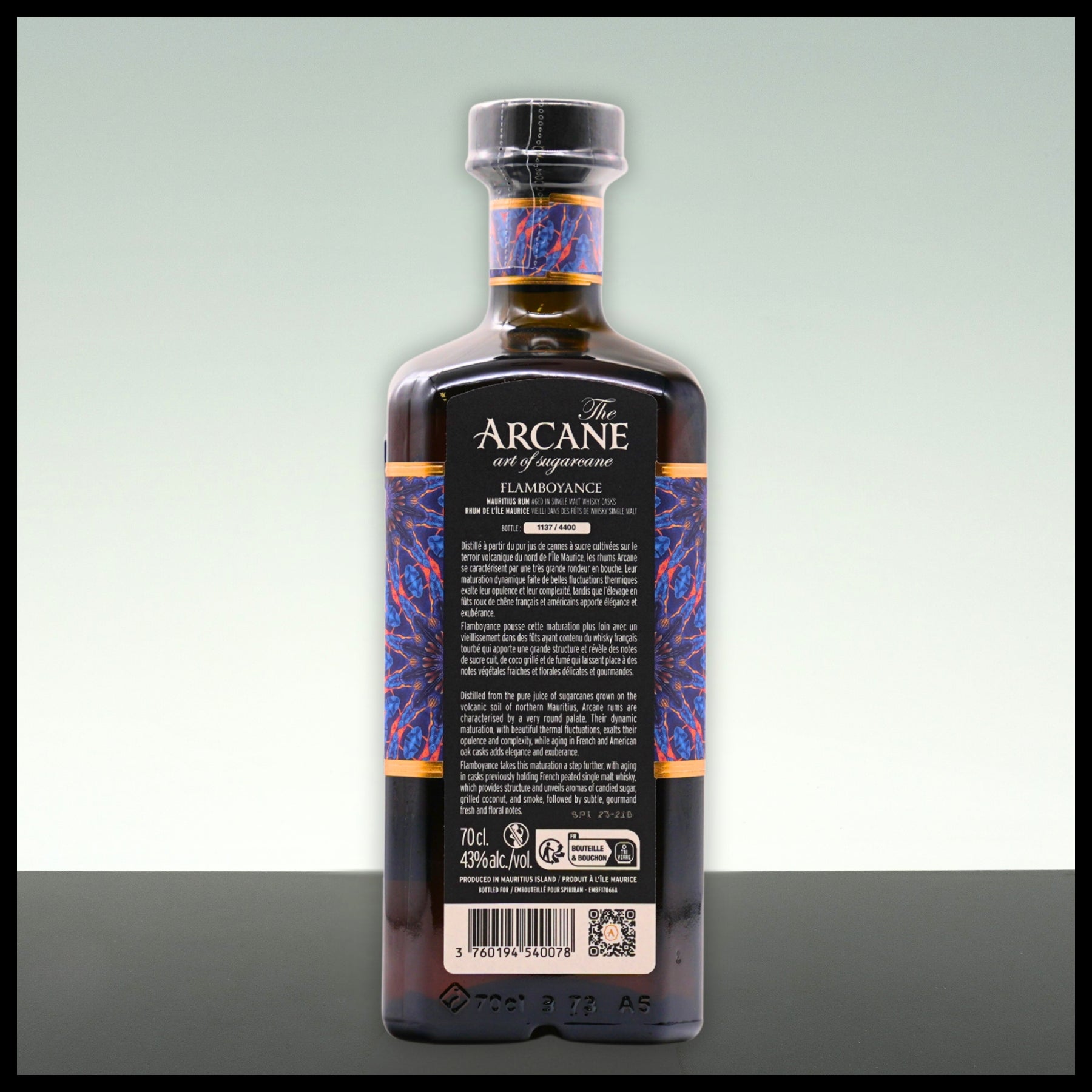 Arcane Flamboyance Single Cask Rum 0,7L - 40% Vol. - Trinklusiv