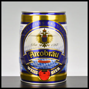 Arcobräu Weißbier Hell Partyfass 5L - 5,3% Vol.