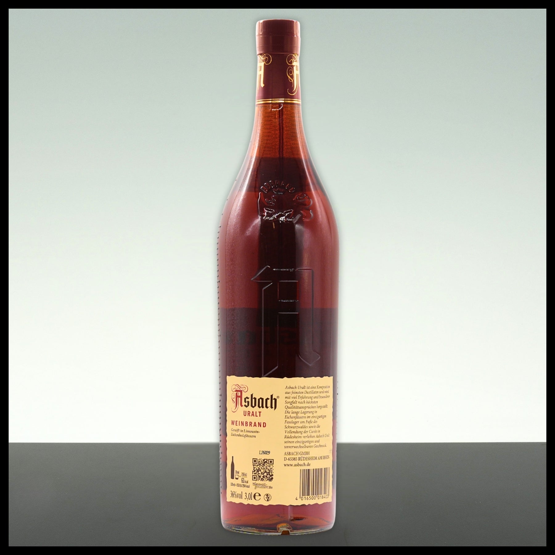 Asbach Uralt Weinbrand 3L - 36% Vol.
