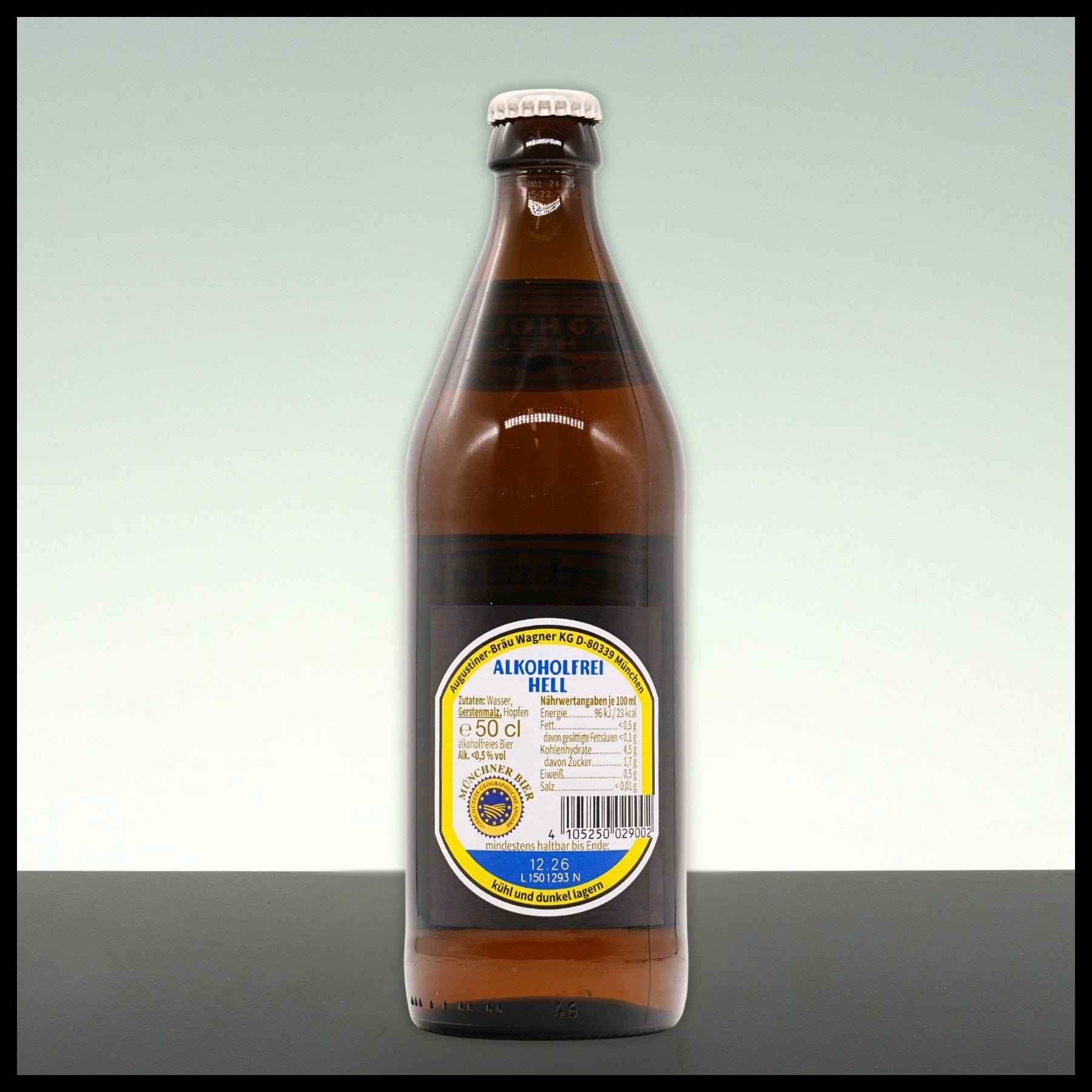Augustinerbräu München ALKOHOLFREI Hell 0,5L