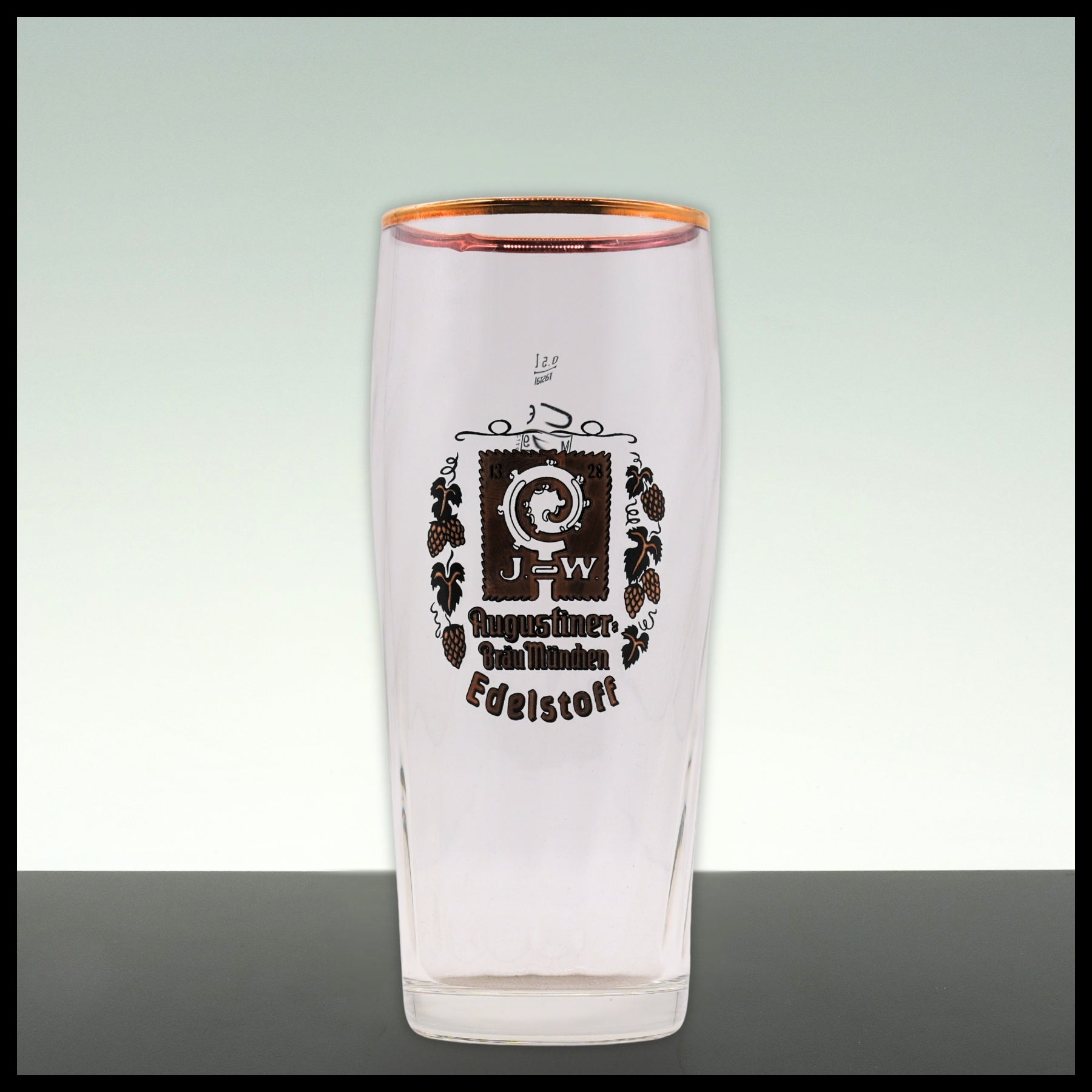 Augustinerbräu München Edelstoff Bierglas 0,5L