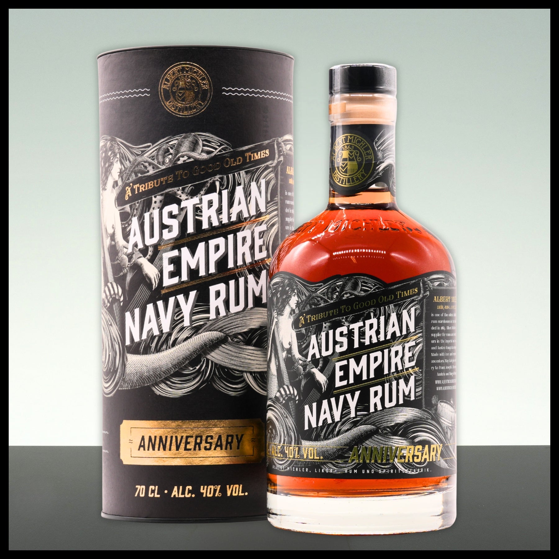 Austrian Empire Navy Rum Anniversary 0,7L - 40% Vol. - Trinklusiv