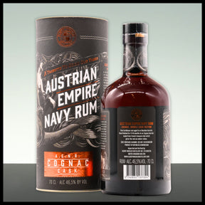 Austrian Empire Navy Rum Cognac Cask 0,7L - 46,5% Vol. - Trinklusiv