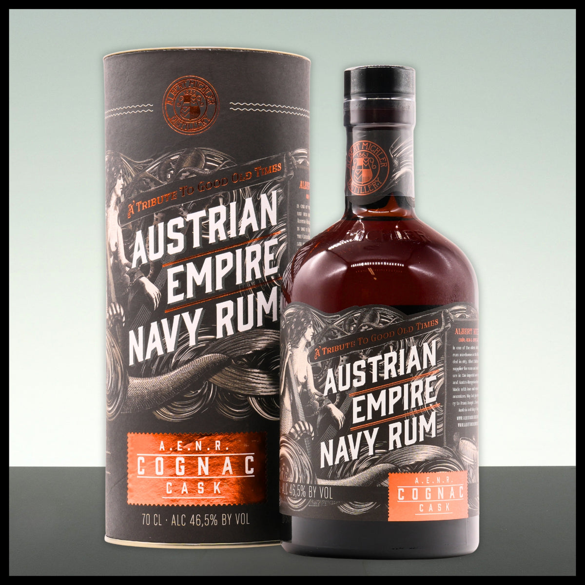 Austrian Empire Navy Rum Cognac Cask 0,7L - 46,5% Vol. - Trinklusiv