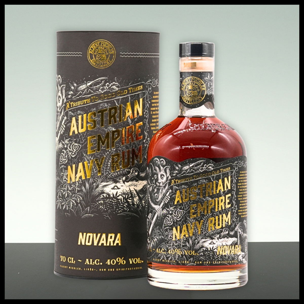 AUSTRIAN EMPIRE NAVY RUM 40% NOVARA ラム酒 austrian-empire-navy-rum-