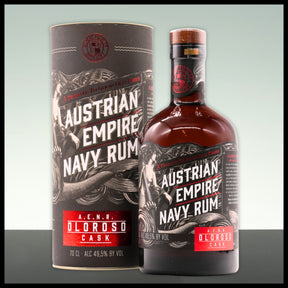 Austrian Empire Navy Rum Oloroso Cask 0,7L - 49,5% Vol. - Trinklusiv
