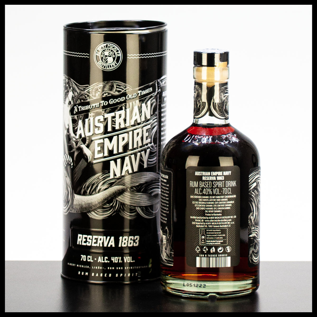 Austrian Empire Navy Rum Reserva 1863 0,7L 40 Vol.
