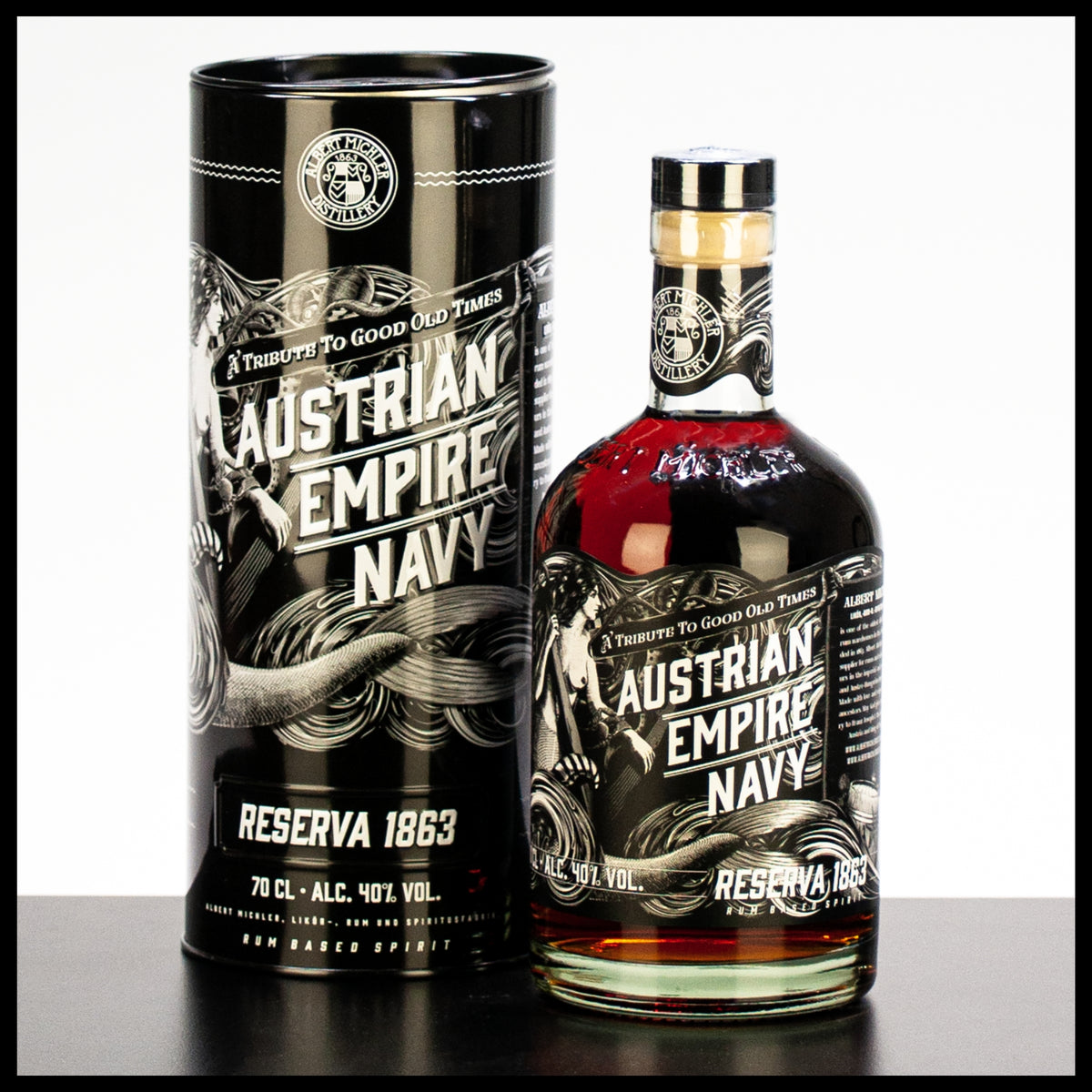 Austrian Empire Navy Rum Reserva 1863 0,7L - 40% Vol. - Trinklusiv