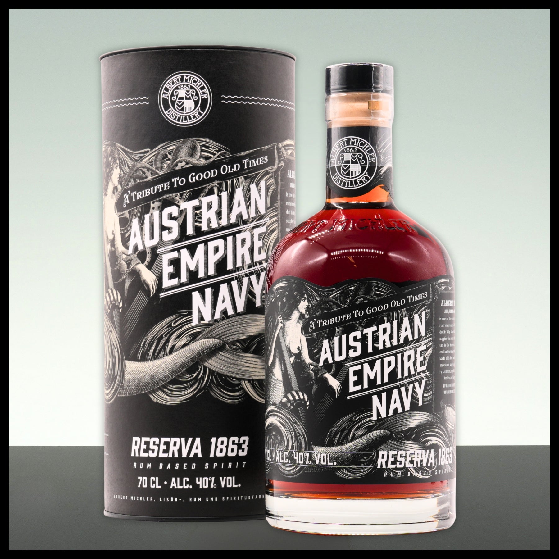 Austrian Empire Navy Rum Reserva 1863 0,7L - 40% Vol. - Trinklusiv