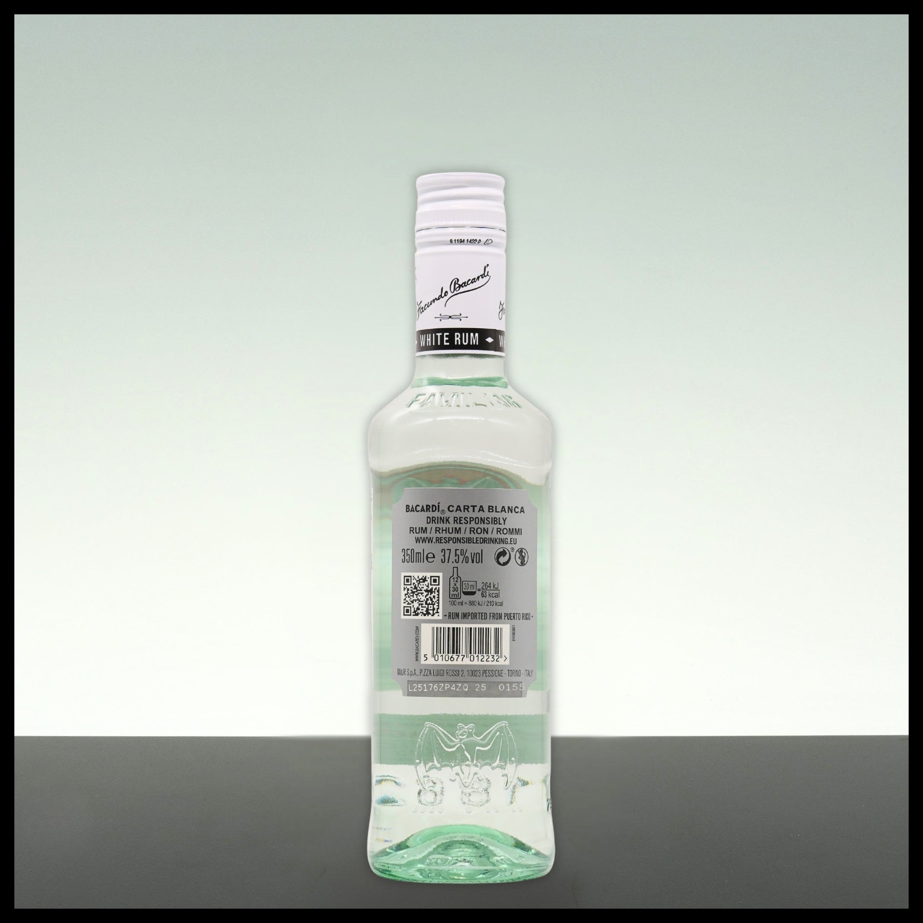 Bacardi Carta Blanca Superior White Rum 0,35L - 37,5% Vol. - Trinklusiv