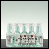 Bacardi Carta Blanca Superior White Rum PET Miniaturen 10x 0,05L - 37,5% Vol.