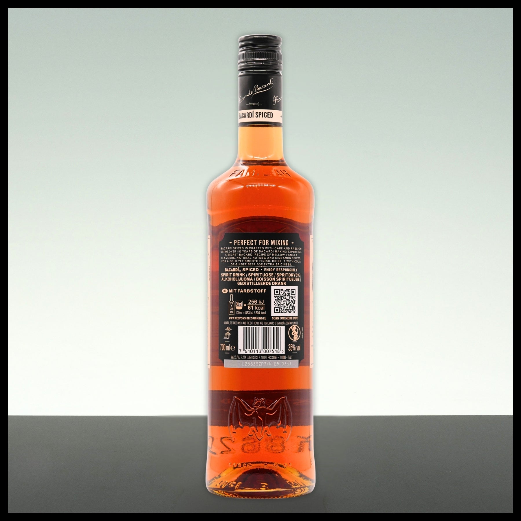 Bacardi Spiced 0,7L - 35% Vol. - Trinklusiv