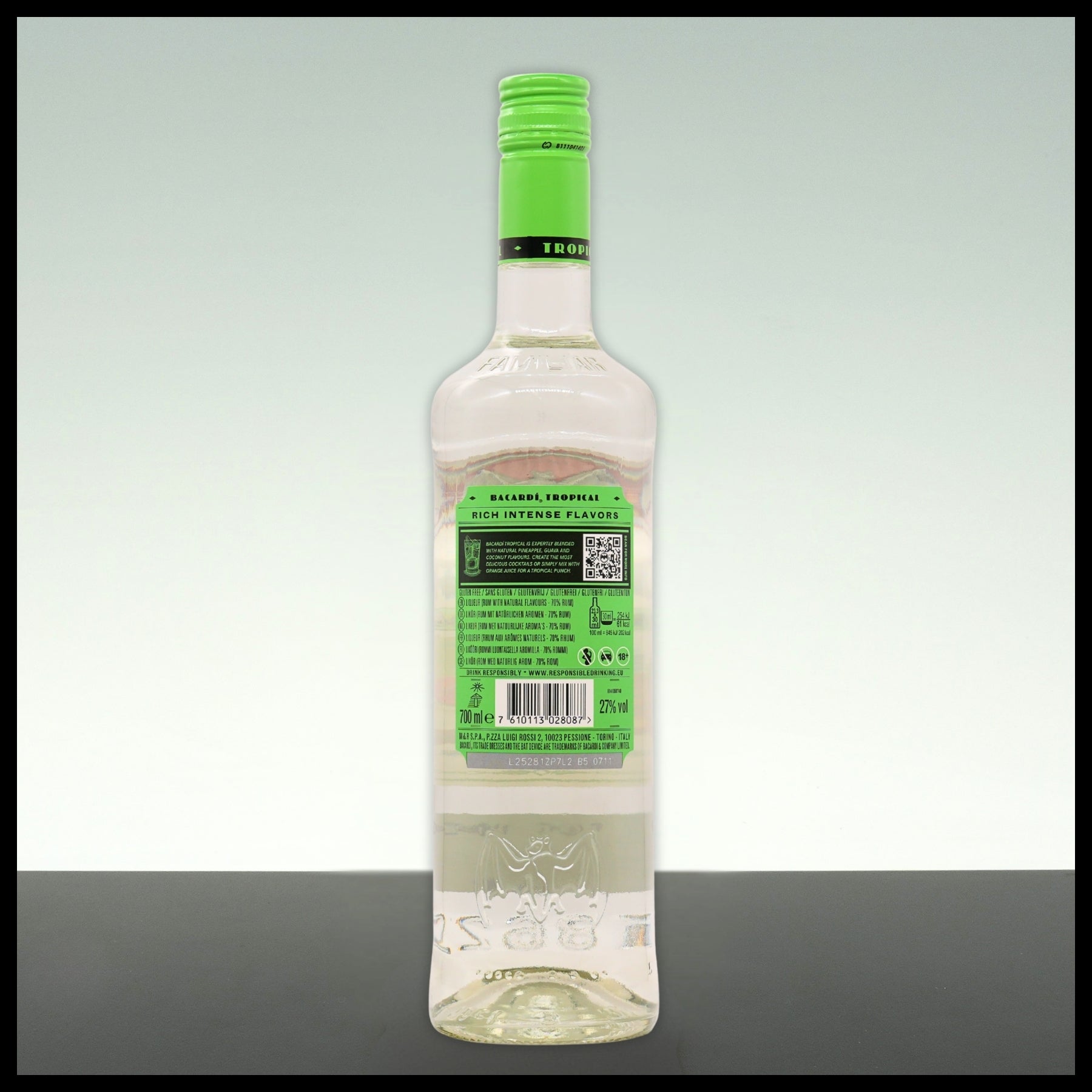 Bacardi Tropical 0,7L - 27% Vol. - Trinklusiv
