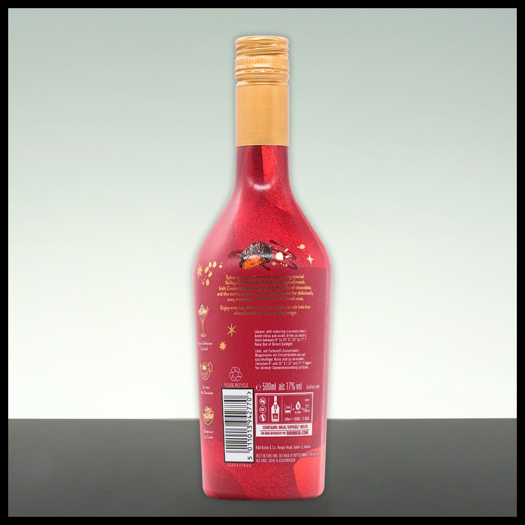 Baileys Lebkuchen-Schokolade 0,5L - 17% Vol.