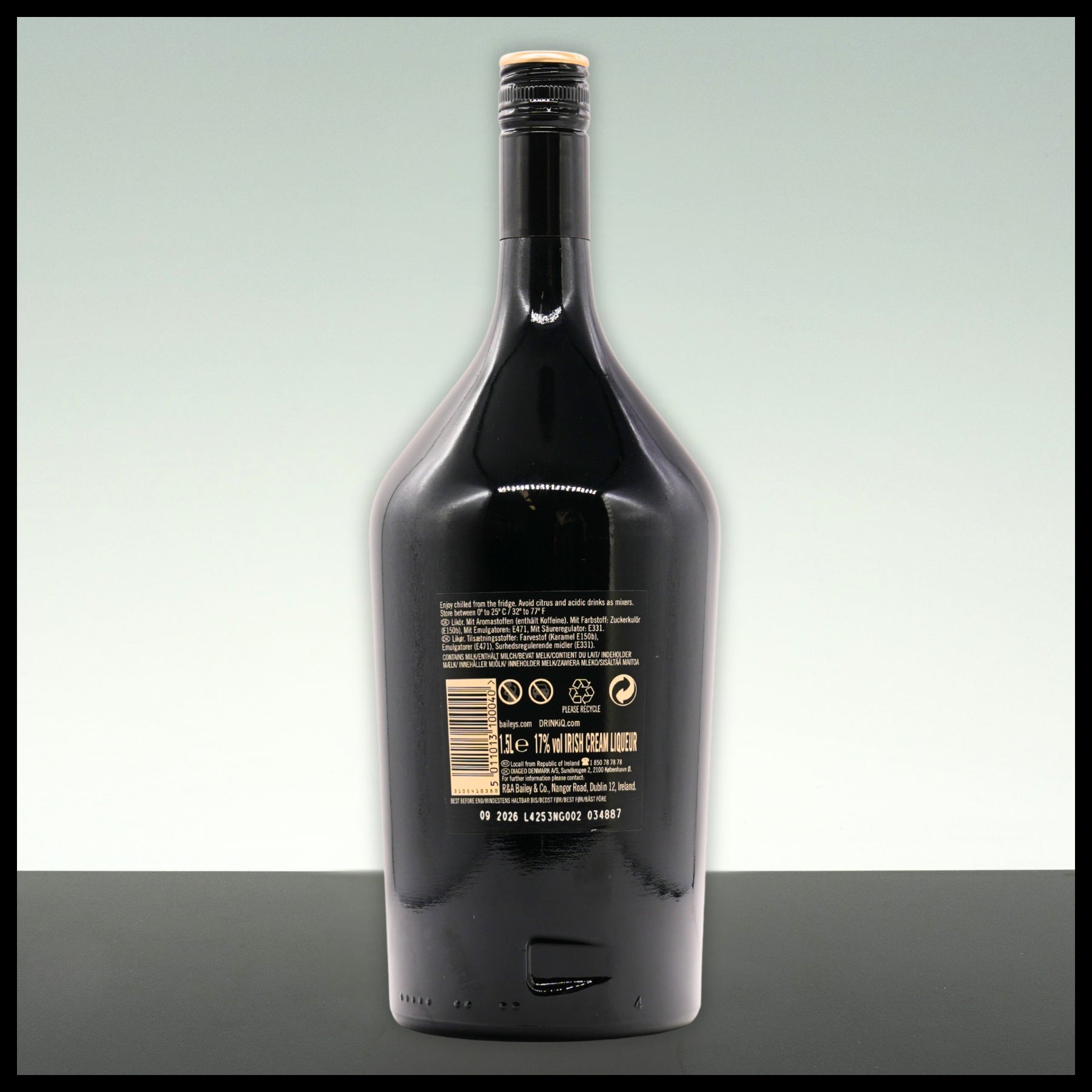 Baileys The Original Irish Cream 1,5L - 17% Vol. - Trinklusiv