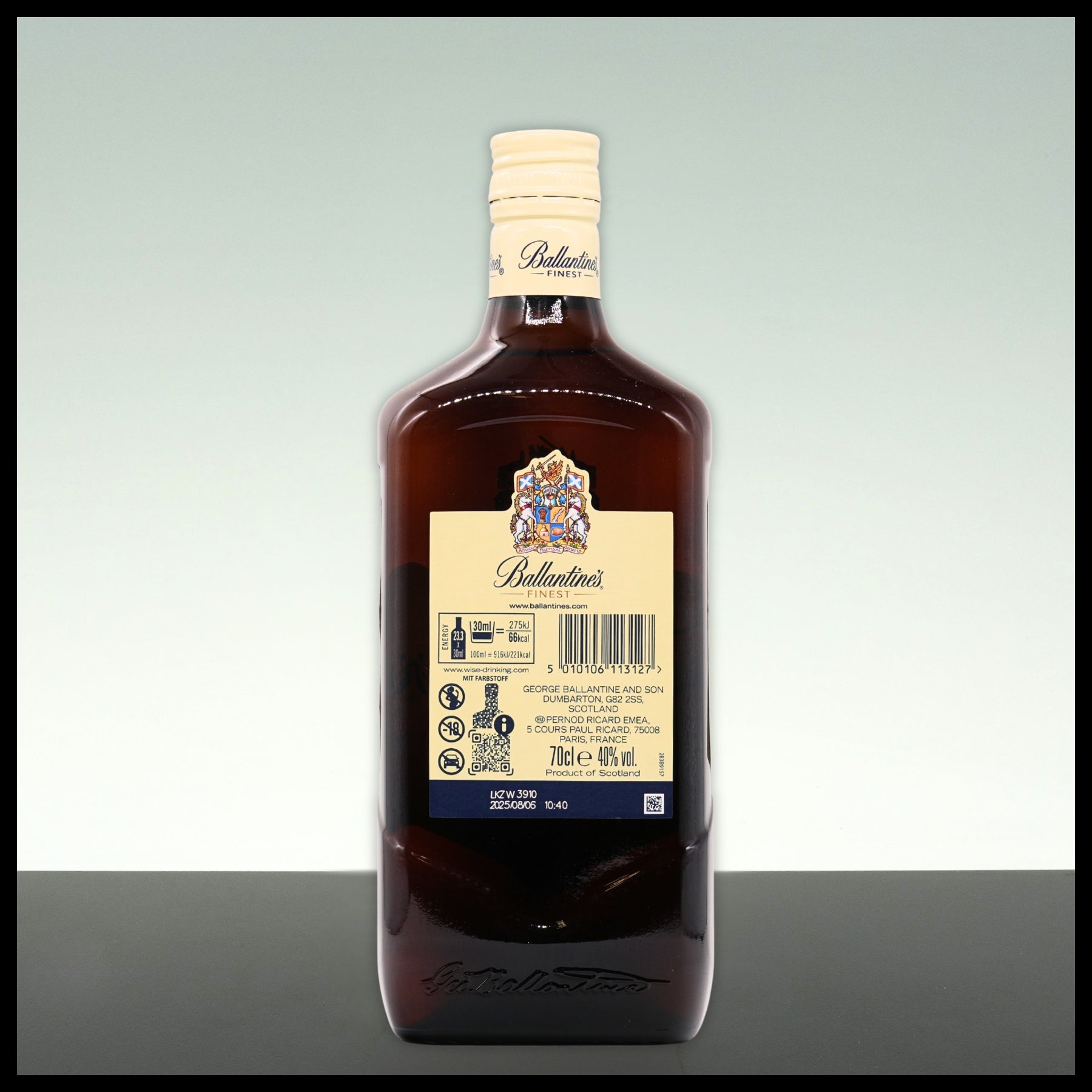 Ballantine's Finest Blended Whisky 0,7L - 40% Vol. - Trinklusiv