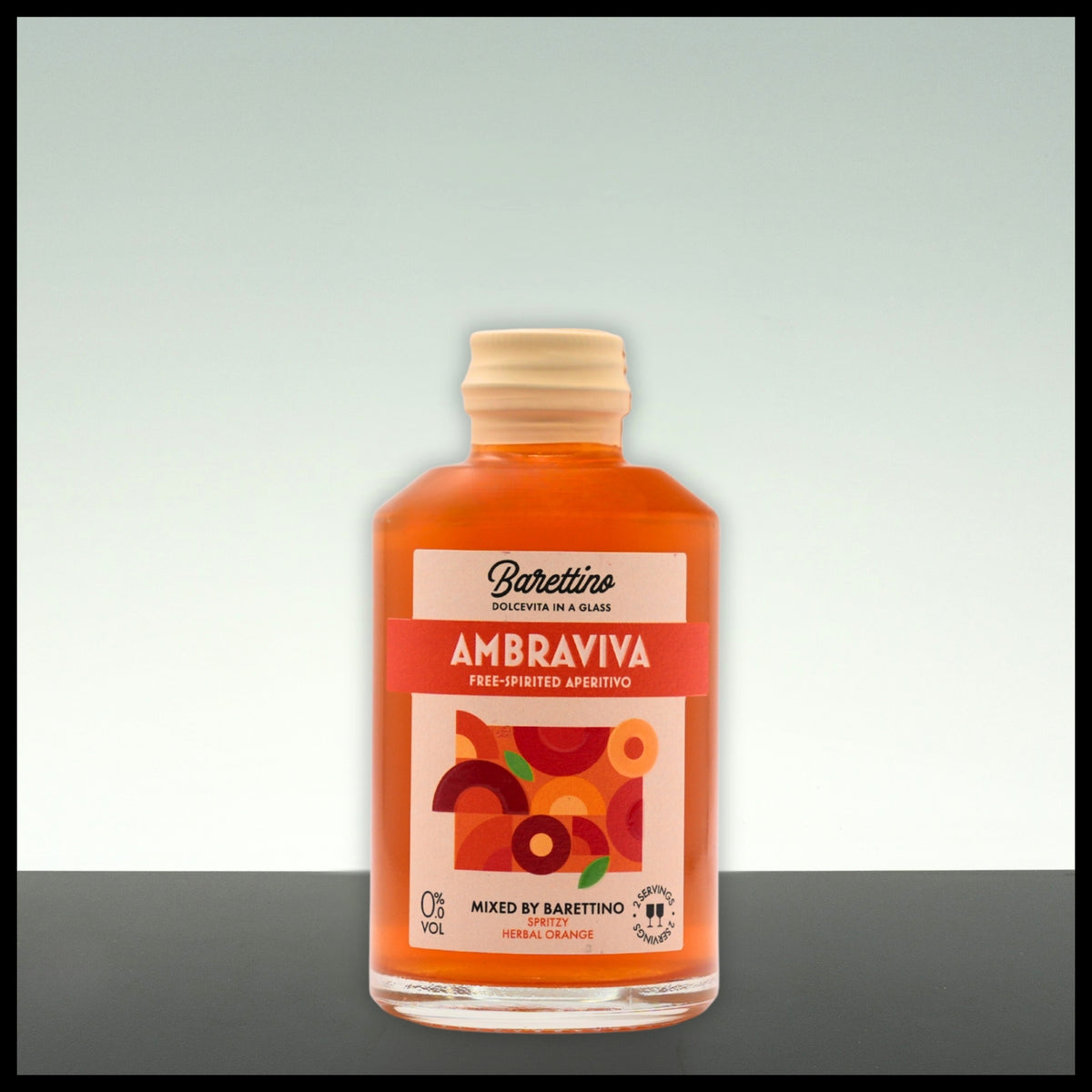 Barettino AMBRAVIVA Alkoholfreier Aperitif 0,2L