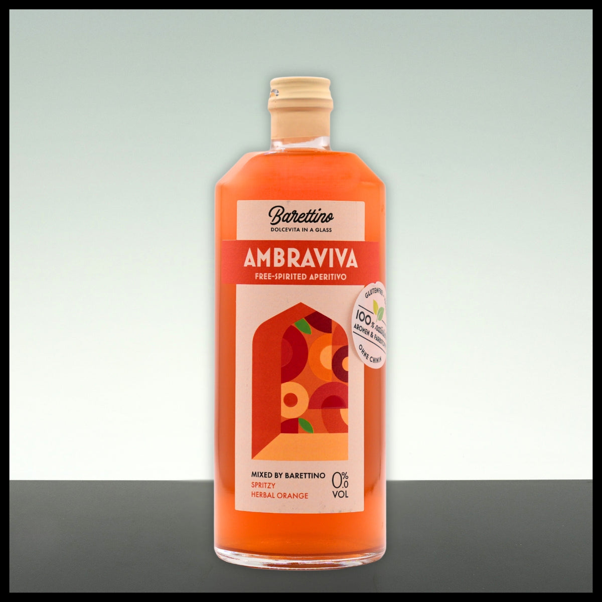 Barettino AMBRAVIVA Alkoholfreier Aperitif 0,7L