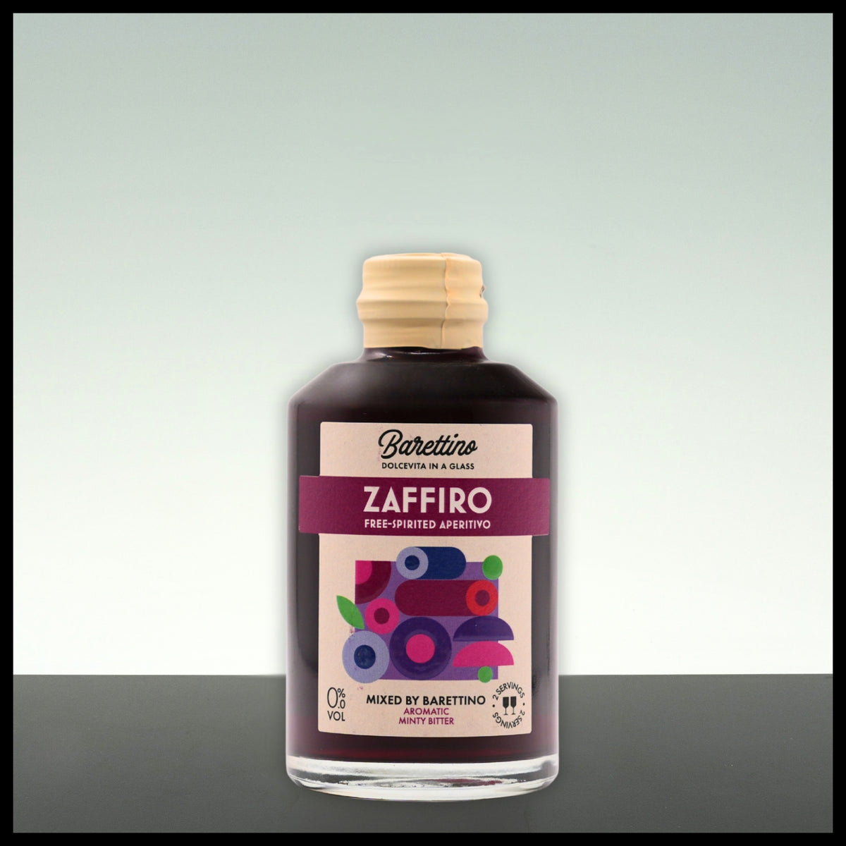 Barettino ZAFFIRO Alkoholfreier Aperitif 0,2L