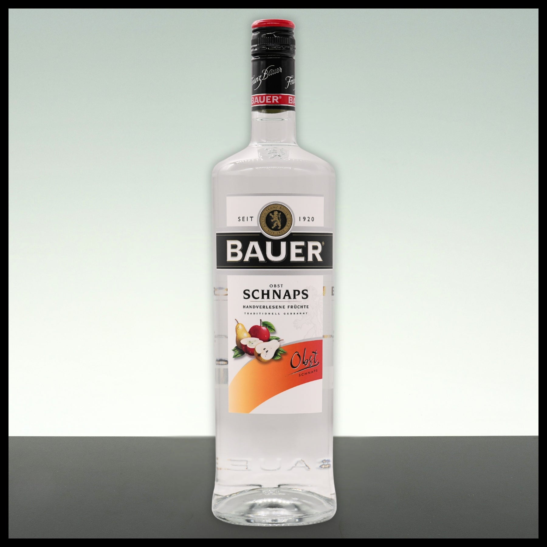 Bauer Obst Schnaps 1L - 36% Vol. - Trinklusiv