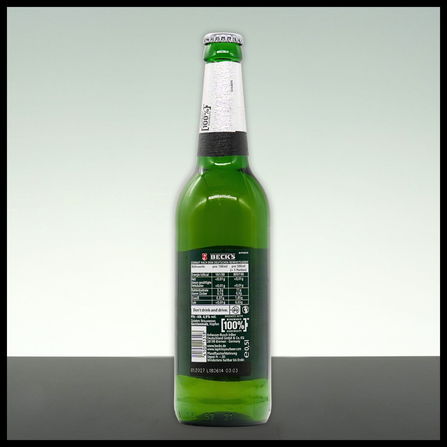 Beck's Pils 0,5L - 4,9% Vol.