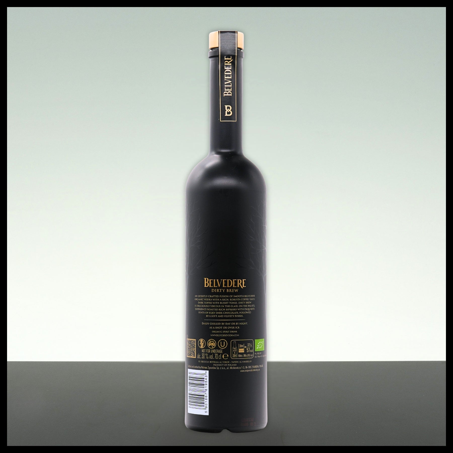 Belvedere Dirty Brew Organic Vodka & Coffee 0,7L - 30% Vol.