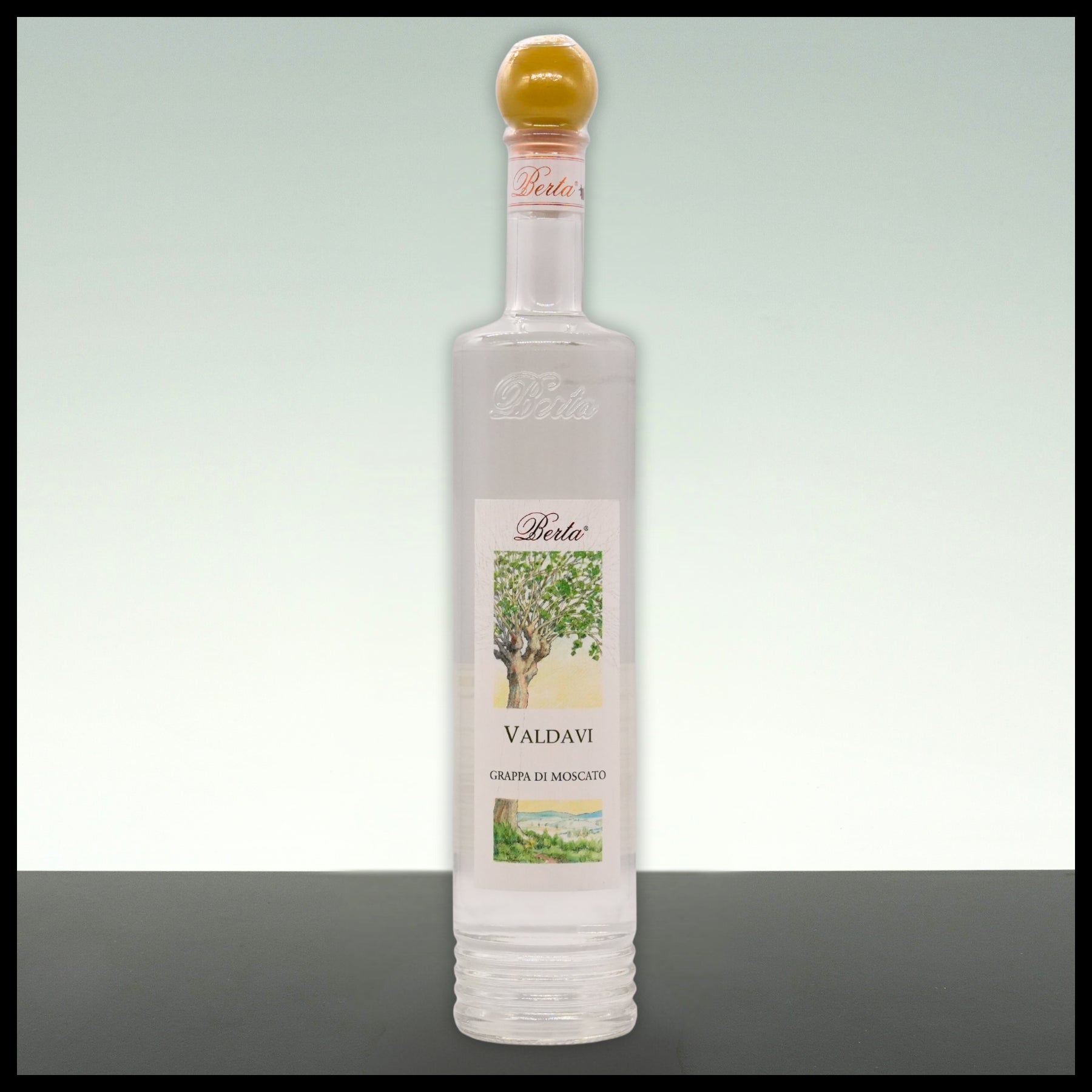 Berta Valdavi Grappa di Moscato 0,7L - 40% Vol. - Trinklusiv