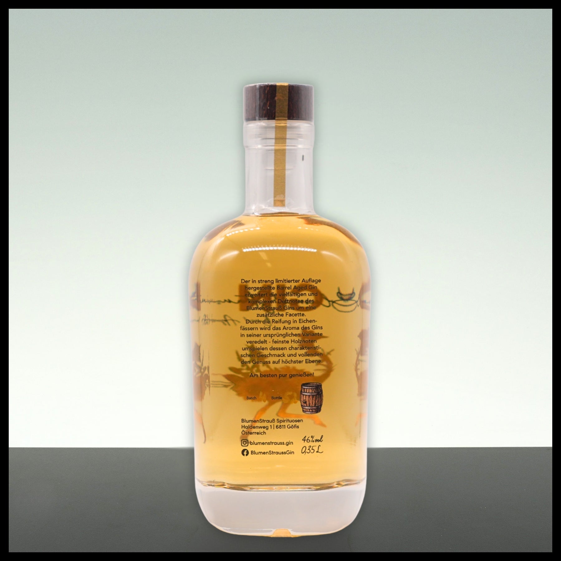Blumenstrauß Gin Barrel Aged 0,35L - 46% Vol. - Trinklusiv