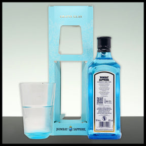 Bombay Sapphire London Dry Gin Geschenkbox mit Glas 0,7L - 40% Vol.