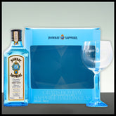 Bombay Sapphire London Dry Gin Geschenkbox mit Glas 0,7L - 40% Vol.