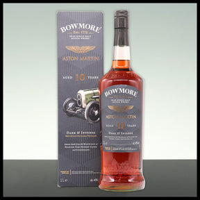Bowmore 10 YO Aston Martin Dark & Intense 2022 Whisky 1L - 40% Vol. - Trinklusiv