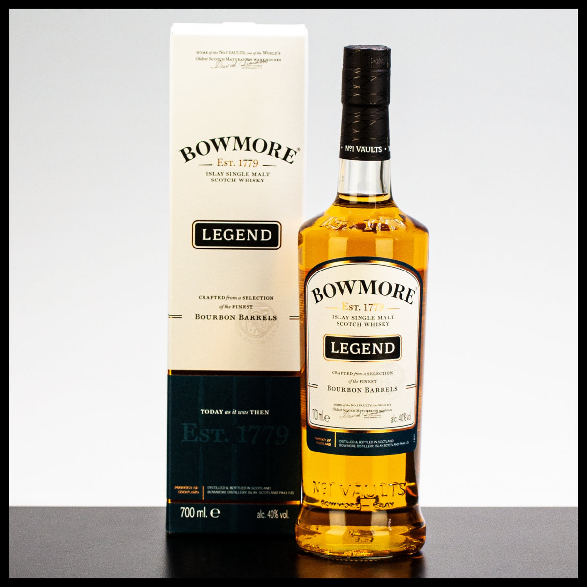 Bowmore Legend Islay Single Malt Whisky 0,7L - 40% Vol. - Trinklusiv