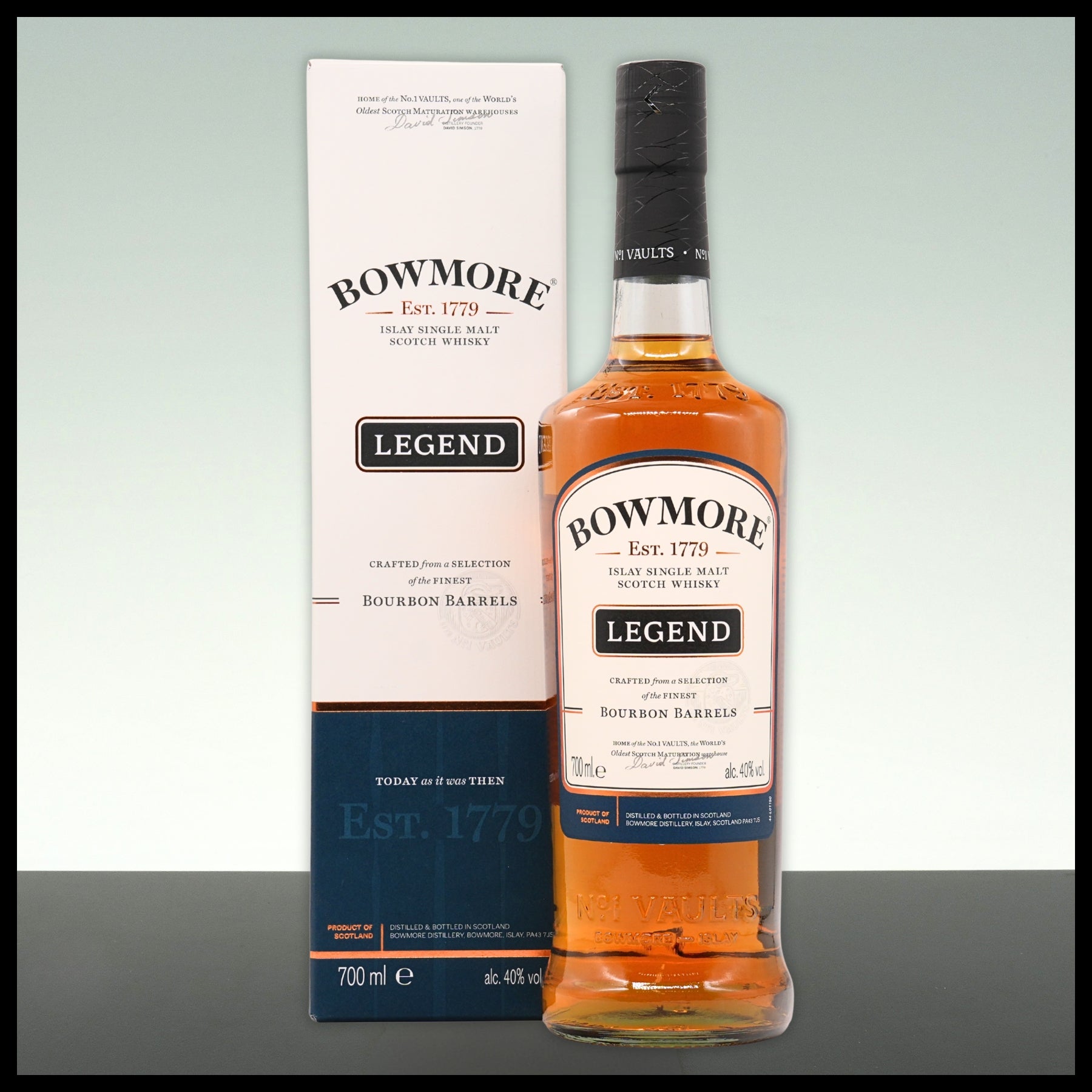 Bowmore Legend Islay Single Malt Whisky 0,7L - 40% Vol. - Trinklusiv
