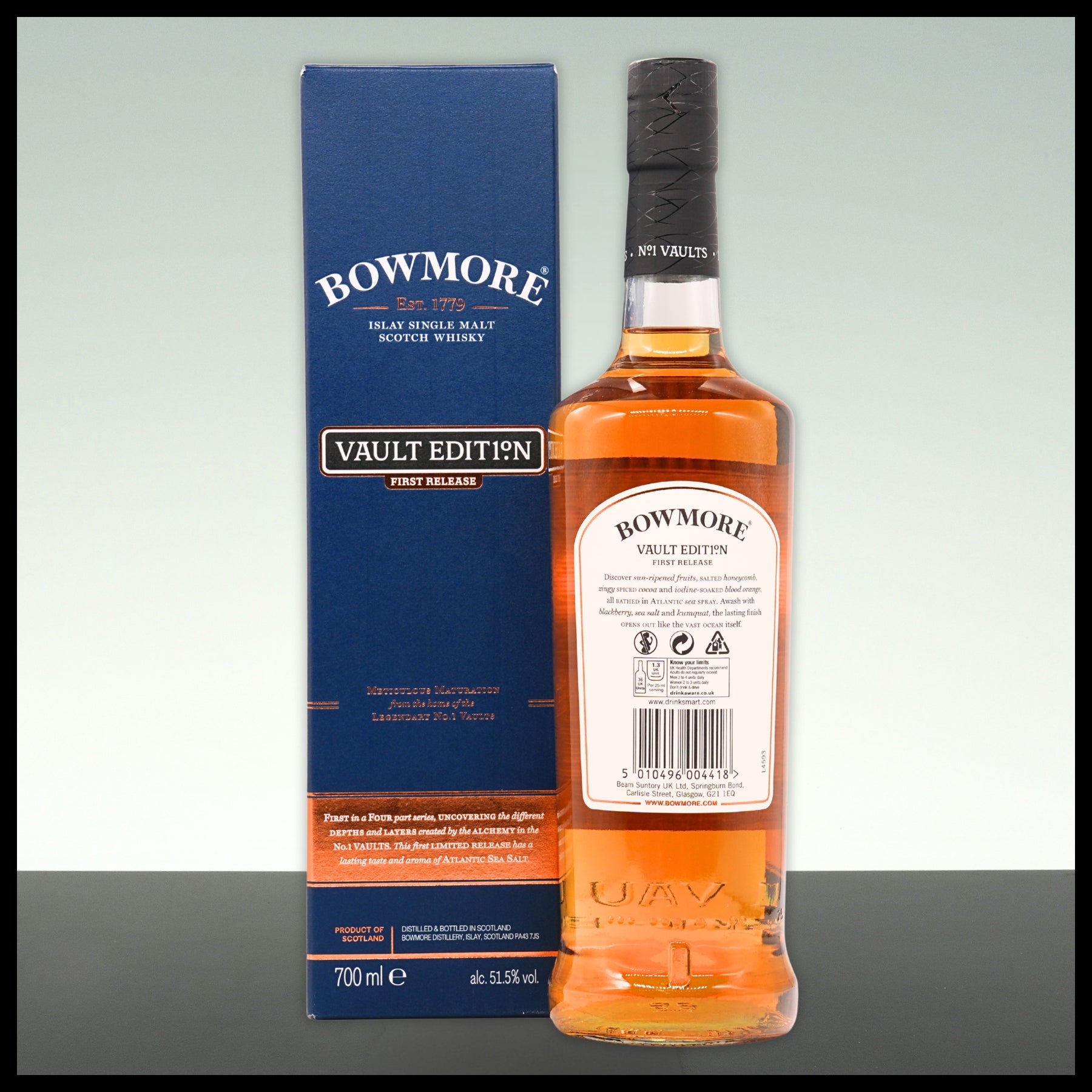 Bowmore Vault Edition First Release Islay Single Malt Whisky 0,7L - 51,5% Vol. - Trinklusiv