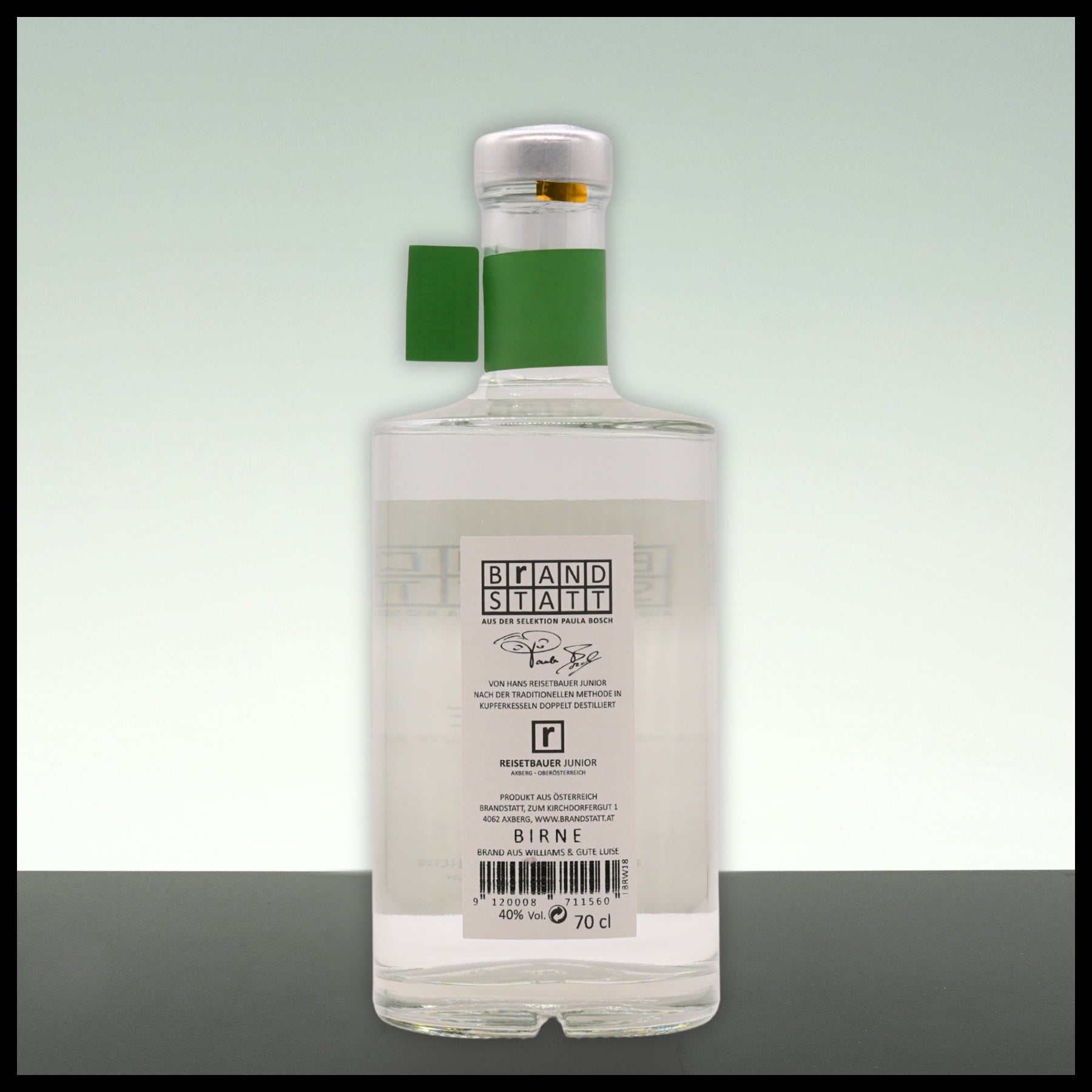 Brandstatt Birne 0,7L - 40% Vol. - Trinklusiv