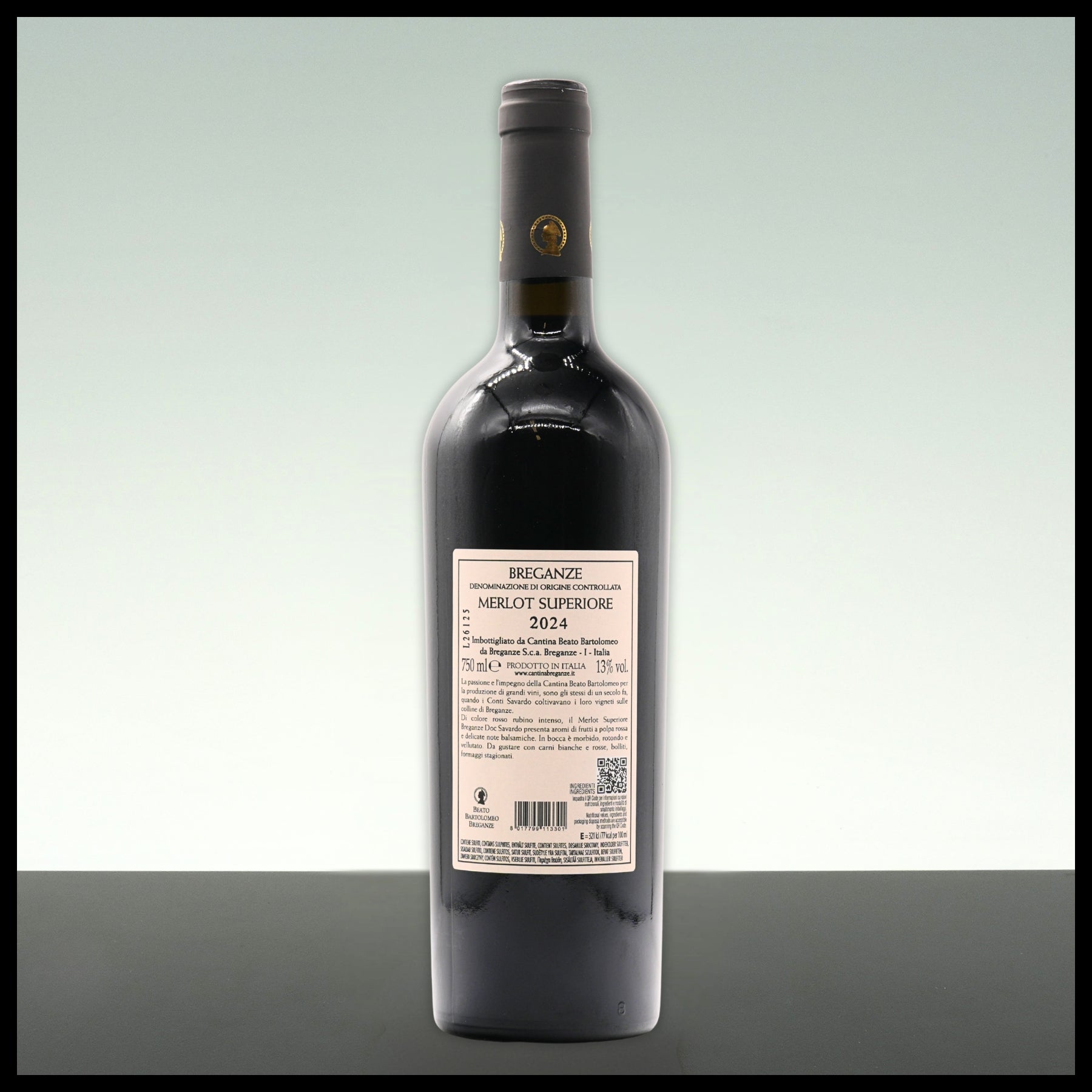 Breganze Savardo Merlot Superiore 2024 0,75L - 13% Vol.