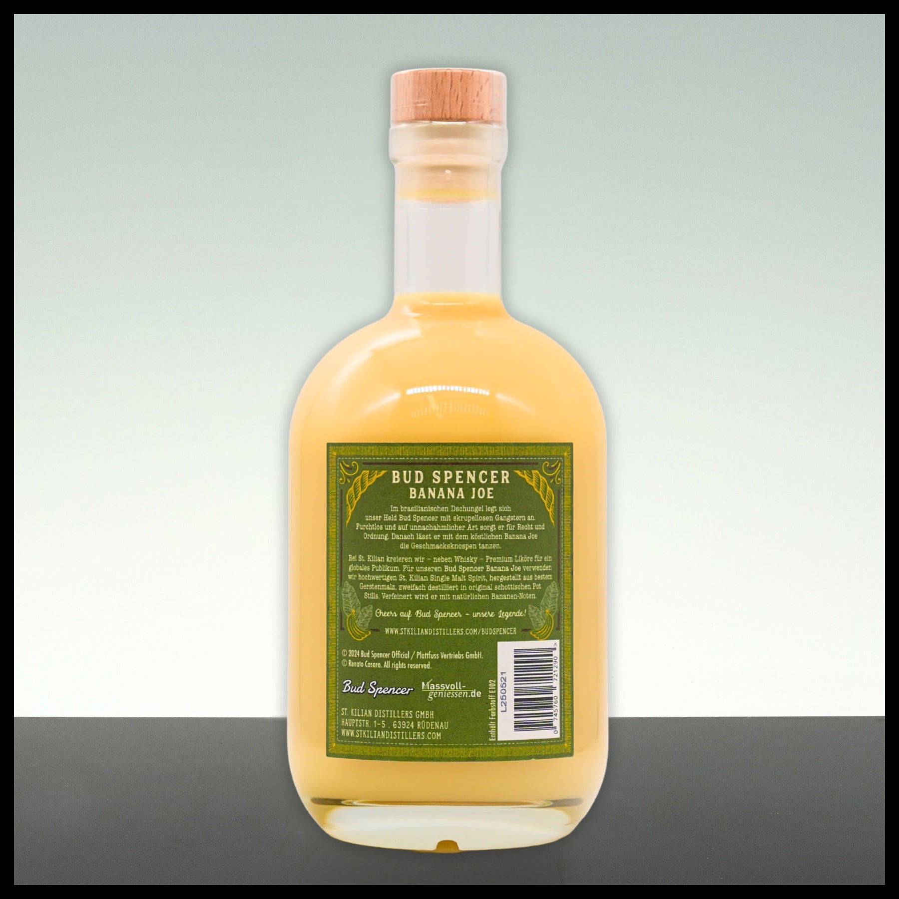 Bud Spencer The Legend BANANA JOE Bananen-Sahnelikör 0,7L - 21% Vol.