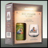 Bud Spencer The Legend BANANA JOE Bananen-Sahnelikör Geschenkbox mit Glas 0,7L - 21% Vol.