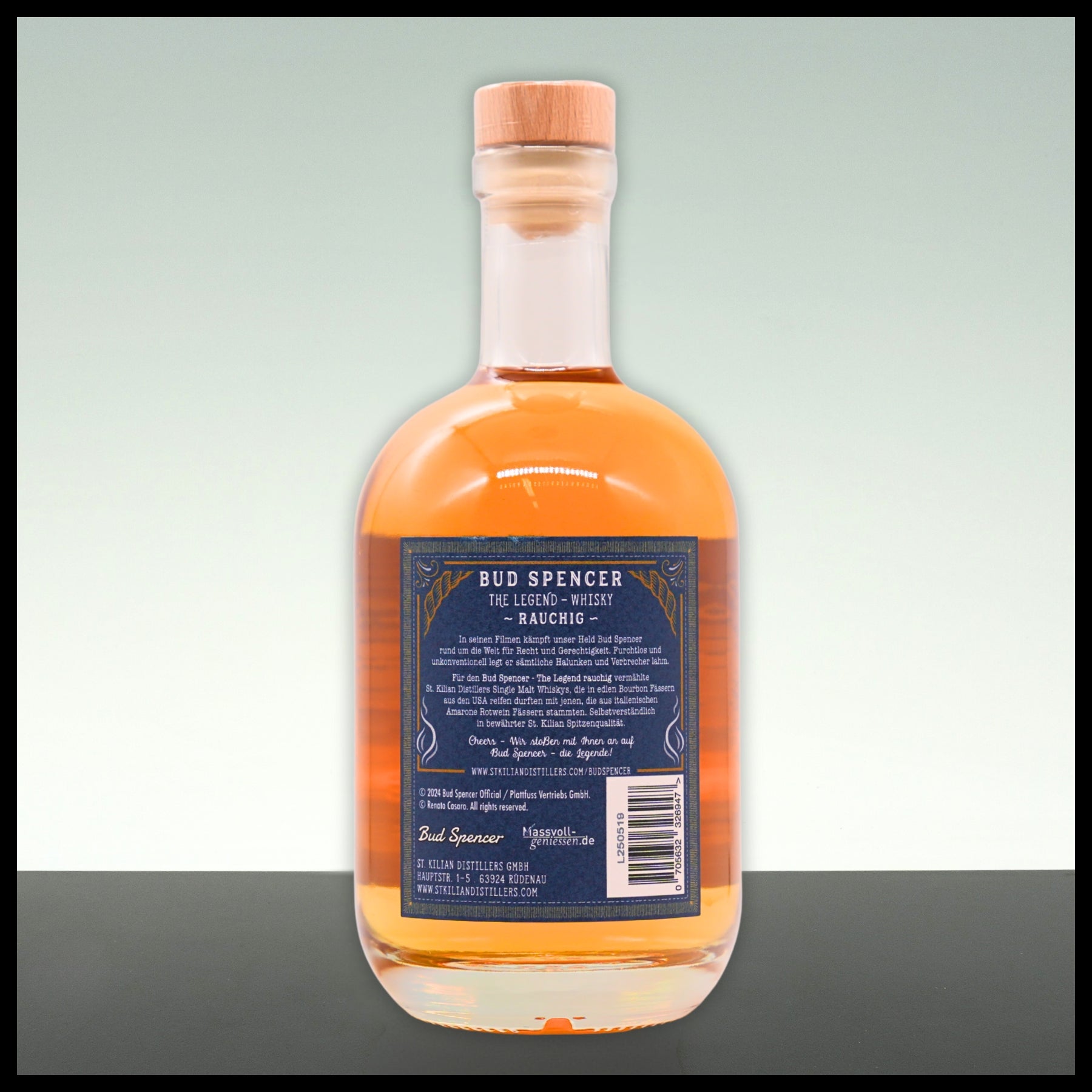 Bud Spencer The Legend Single Malt Whisky Rauchig 0,7L - 49% Vol.