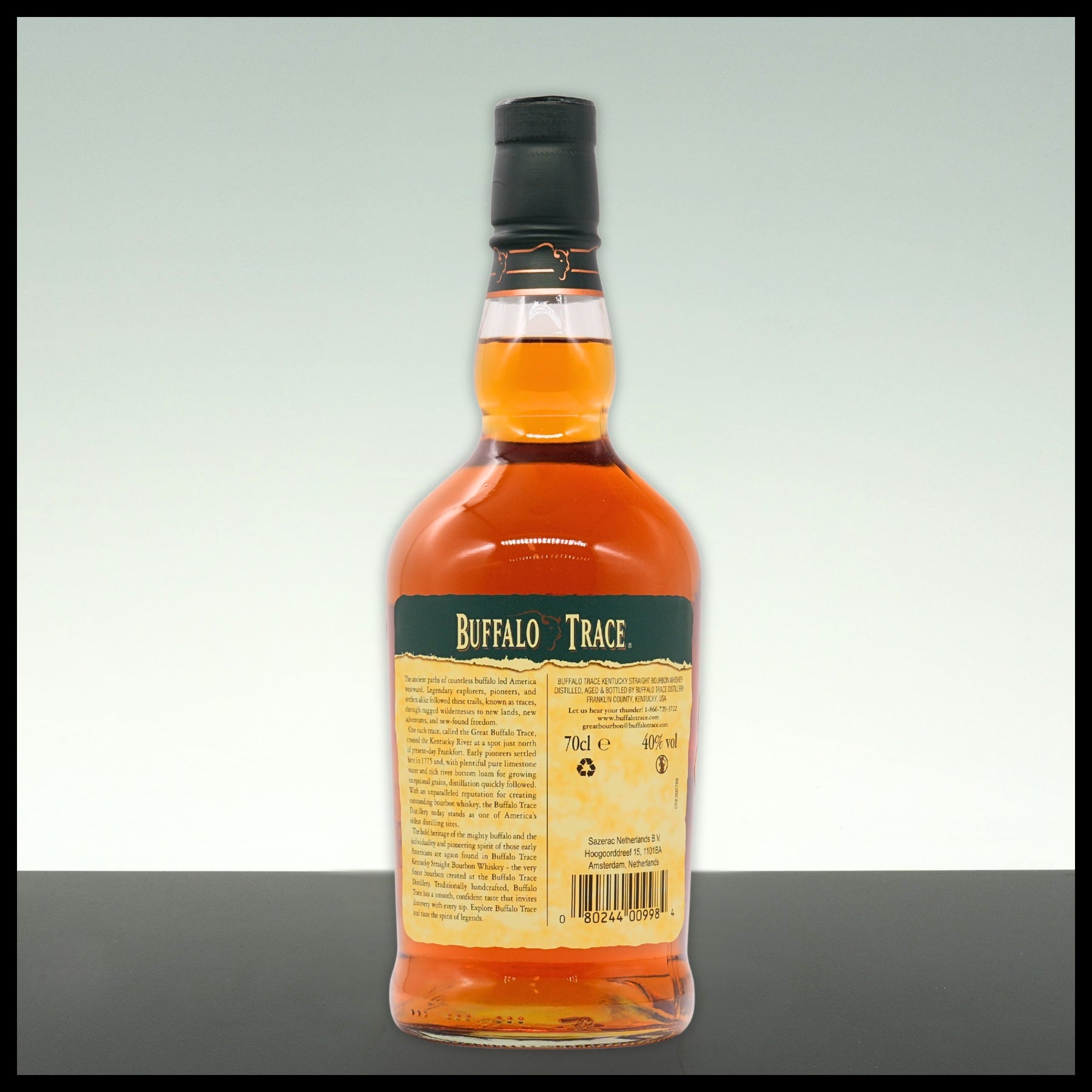 Buffalo Trace Kentucky Straight Bourbon Whiskey 0,7L - 40% Vol. - Trinklusiv