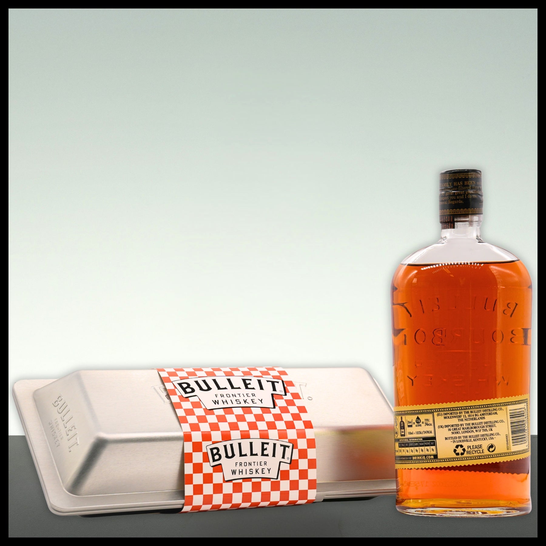 Bulleit Bourbon 10 YO mit Lunchbox 0,7L - 45,6% Vol. - Trinklusiv